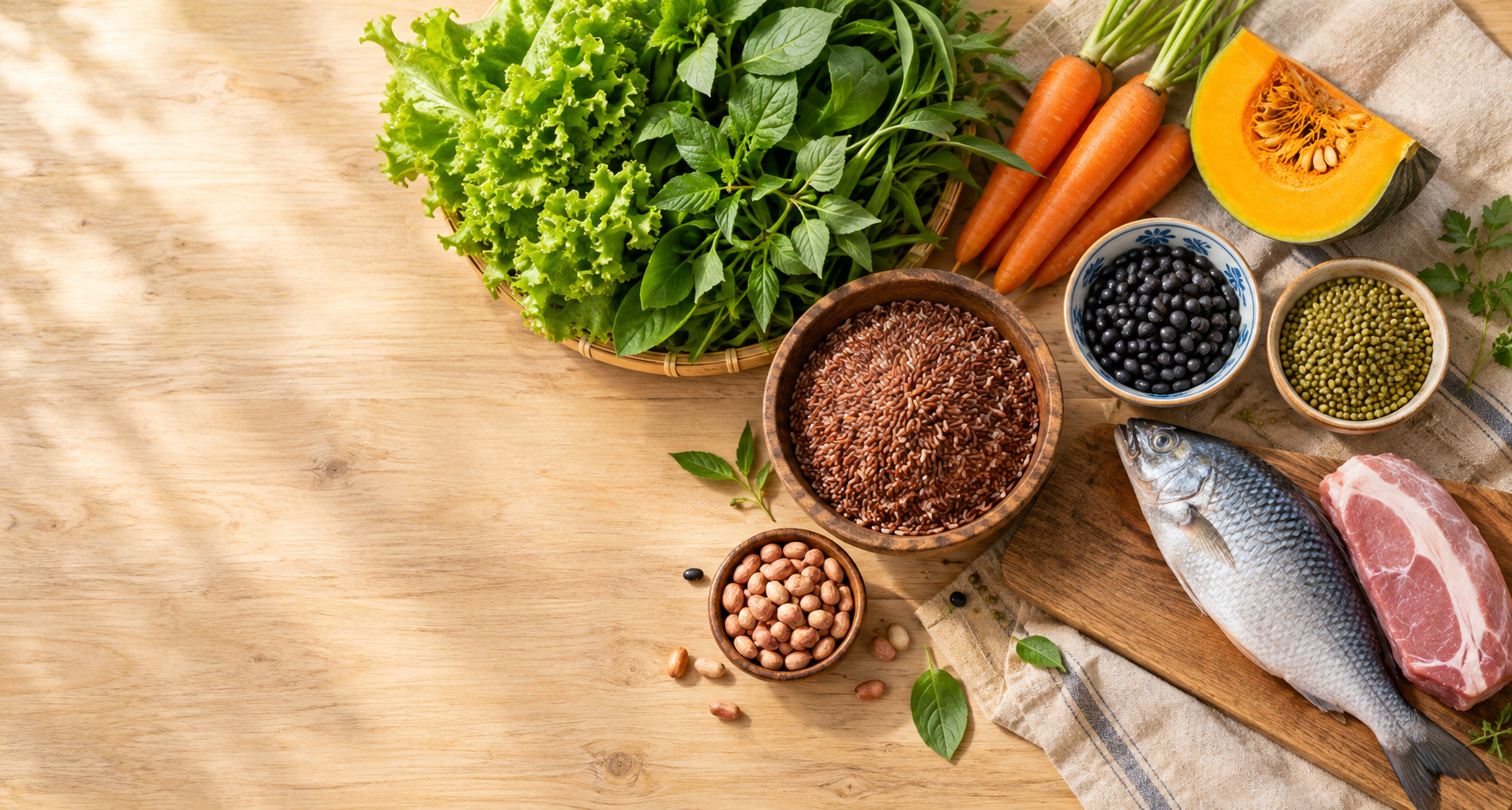 Eat clean kiểu Việt: Bắt đầu từ chén cơm và tô bún
